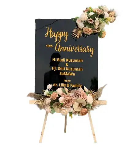 Papan Bunga Akrilik Bangli